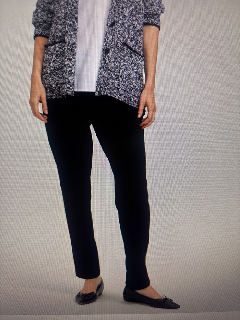 NWT Eileen Fisher Wasable Stretch Crepe Slim Ankle Pant 3 X Plus Size